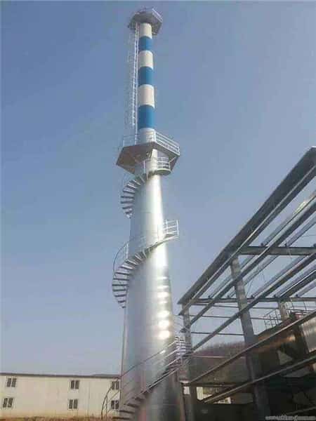 不銹鋼保溫煙囪的漏風率